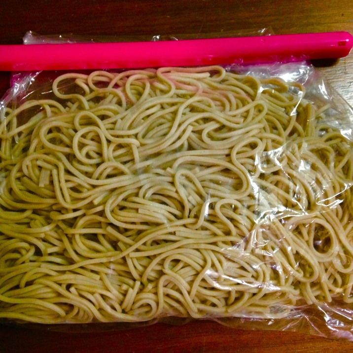 余った蕎麦の保存方法☆☆